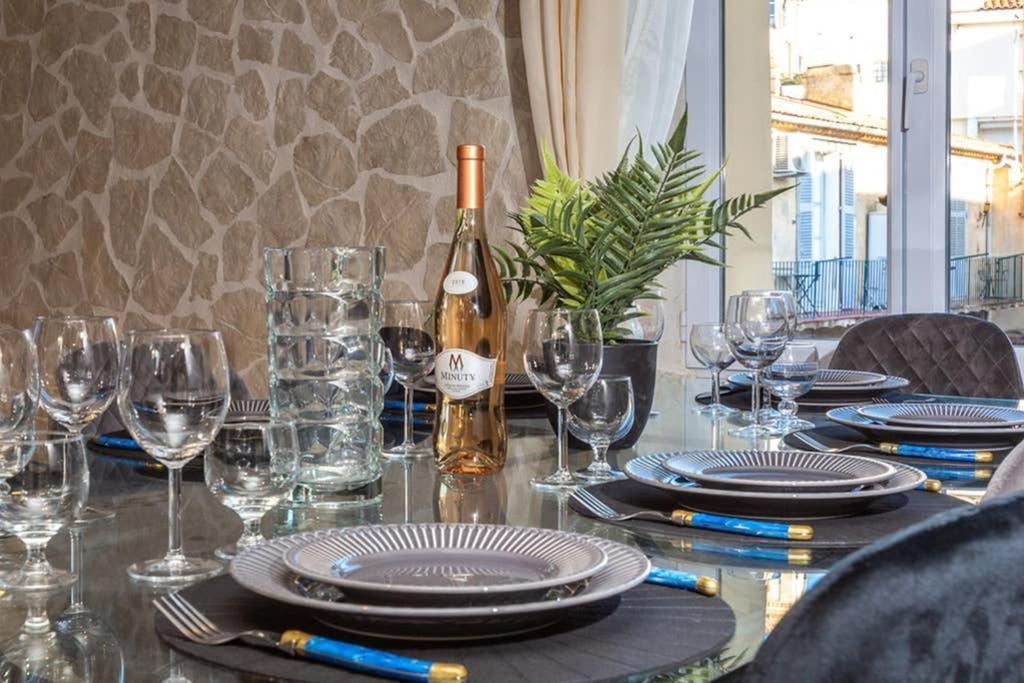 Penthouse Loft 5Min Palais Des Festivals And Beach Terrace View On Castle Cannes Exterior foto