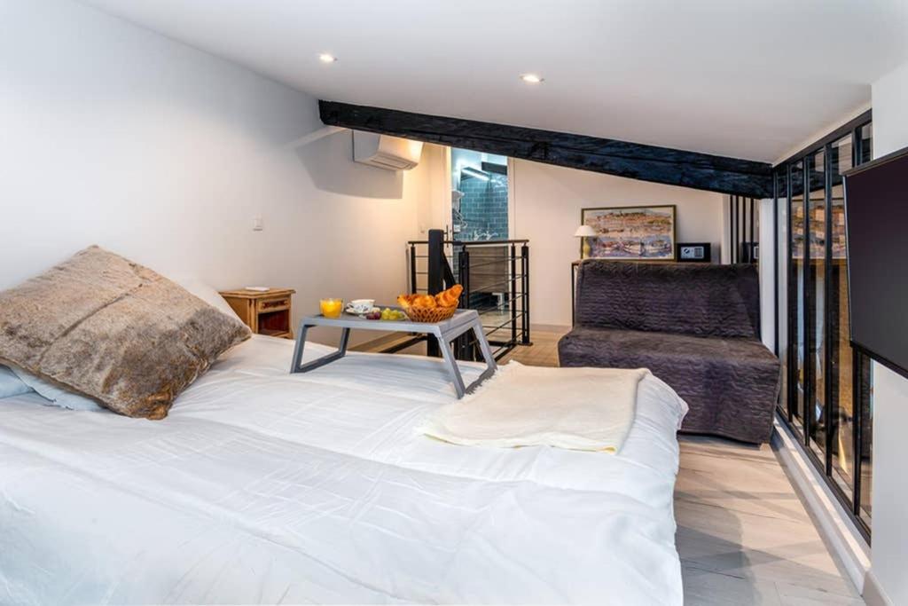Penthouse Loft 5Min Palais Des Festivals And Beach Terrace View On Castle Cannes Exterior foto