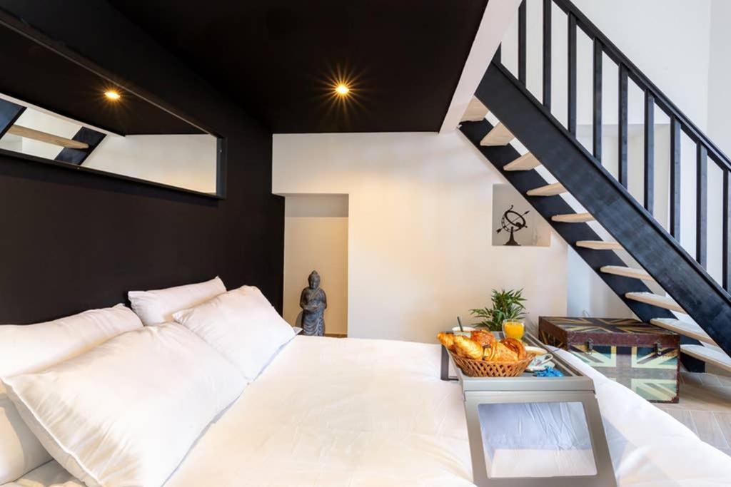 Penthouse Loft 5Min Palais Des Festivals And Beach Terrace View On Castle Cannes Exterior foto